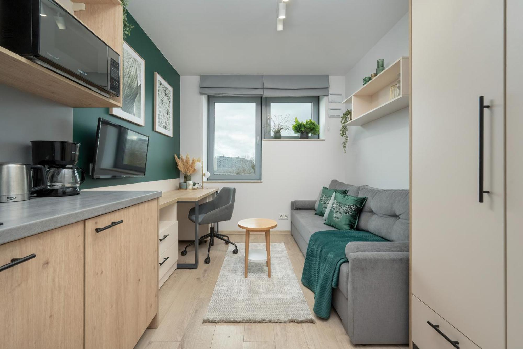 Trendy Studios With Home Office Near Wroclaw Main Station By Noclegi Renters Bagian luar foto